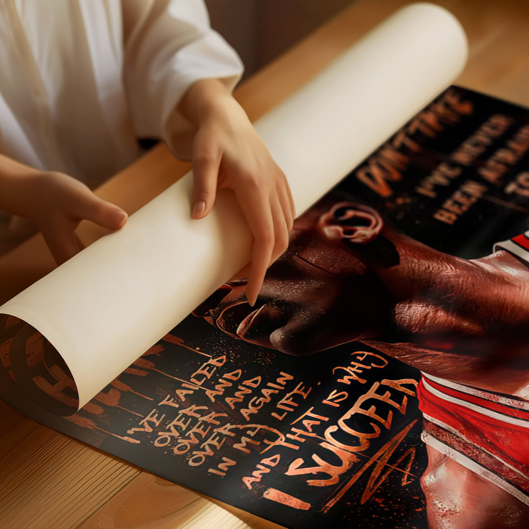 Michael Jordan Graffiti Painting