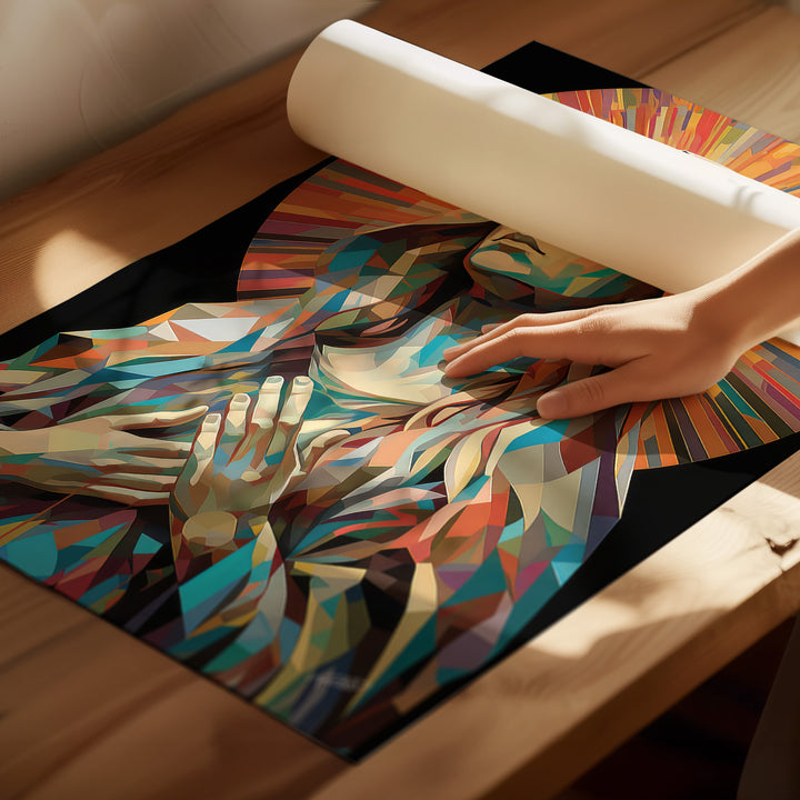 Mother Mary Sacred Painting