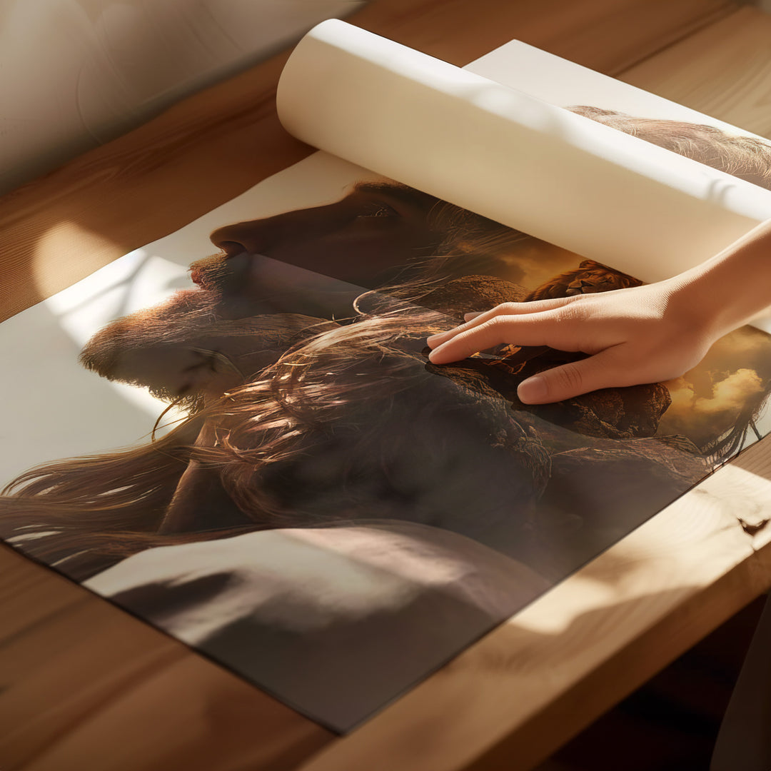 The Redemption of the Lion of Judah Canvas