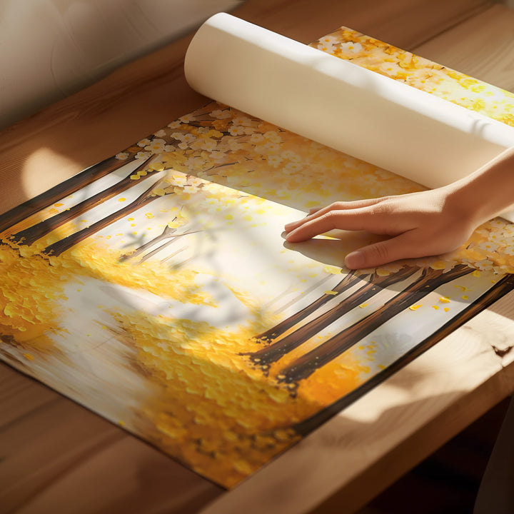 Abstract Golden Tree Of Life