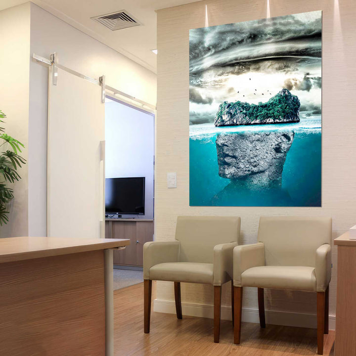 Storm of Ideas Brainstorming Success Wall Art Canvas Print