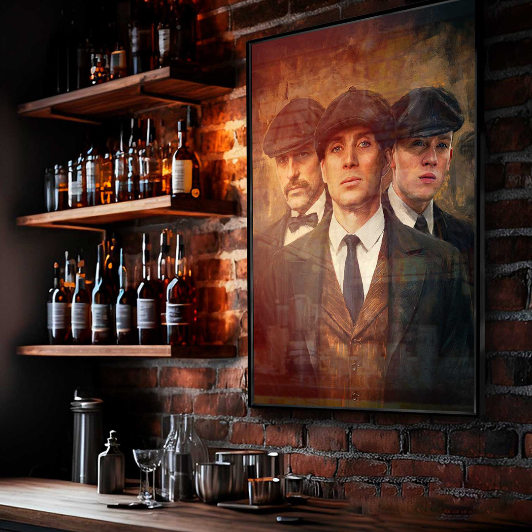 Shelby Brothers Peaky Blinders Painting