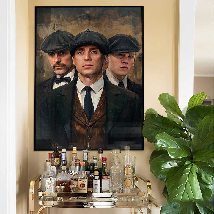 Shelby Brothers Peaky Blinders Painting