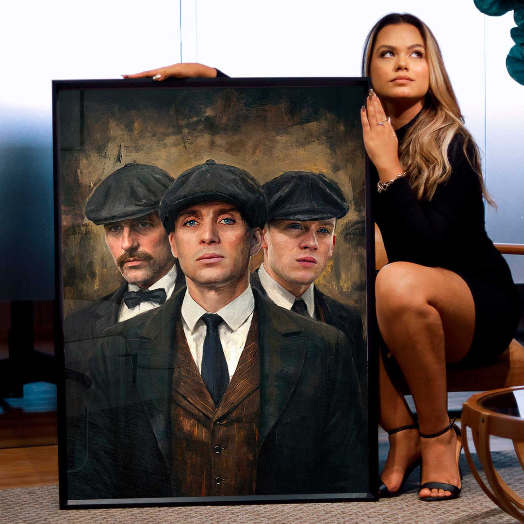 Shelby Brothers Peaky Blinders Painting