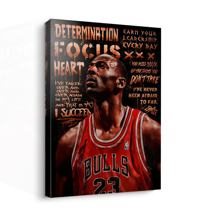 Michael Jordan Graffiti Painting