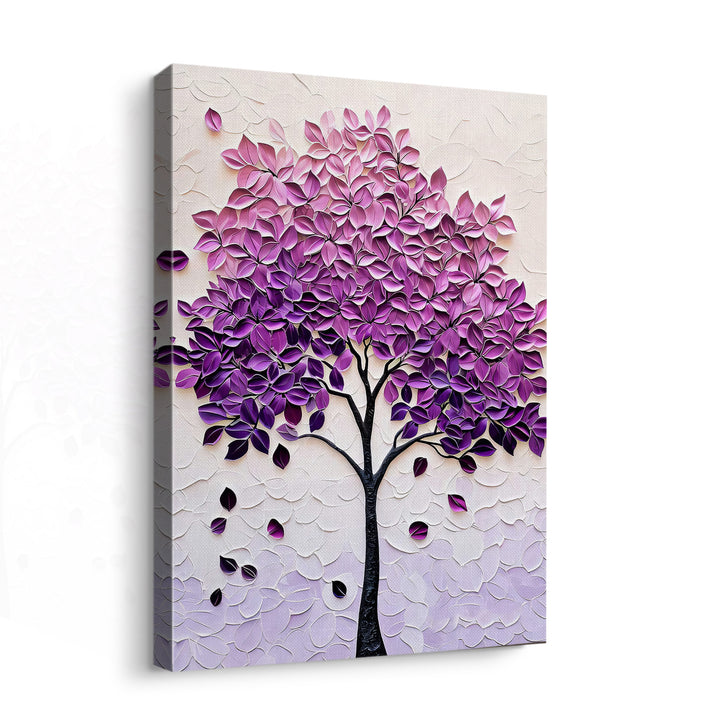 Abstract Violet Tree of Life