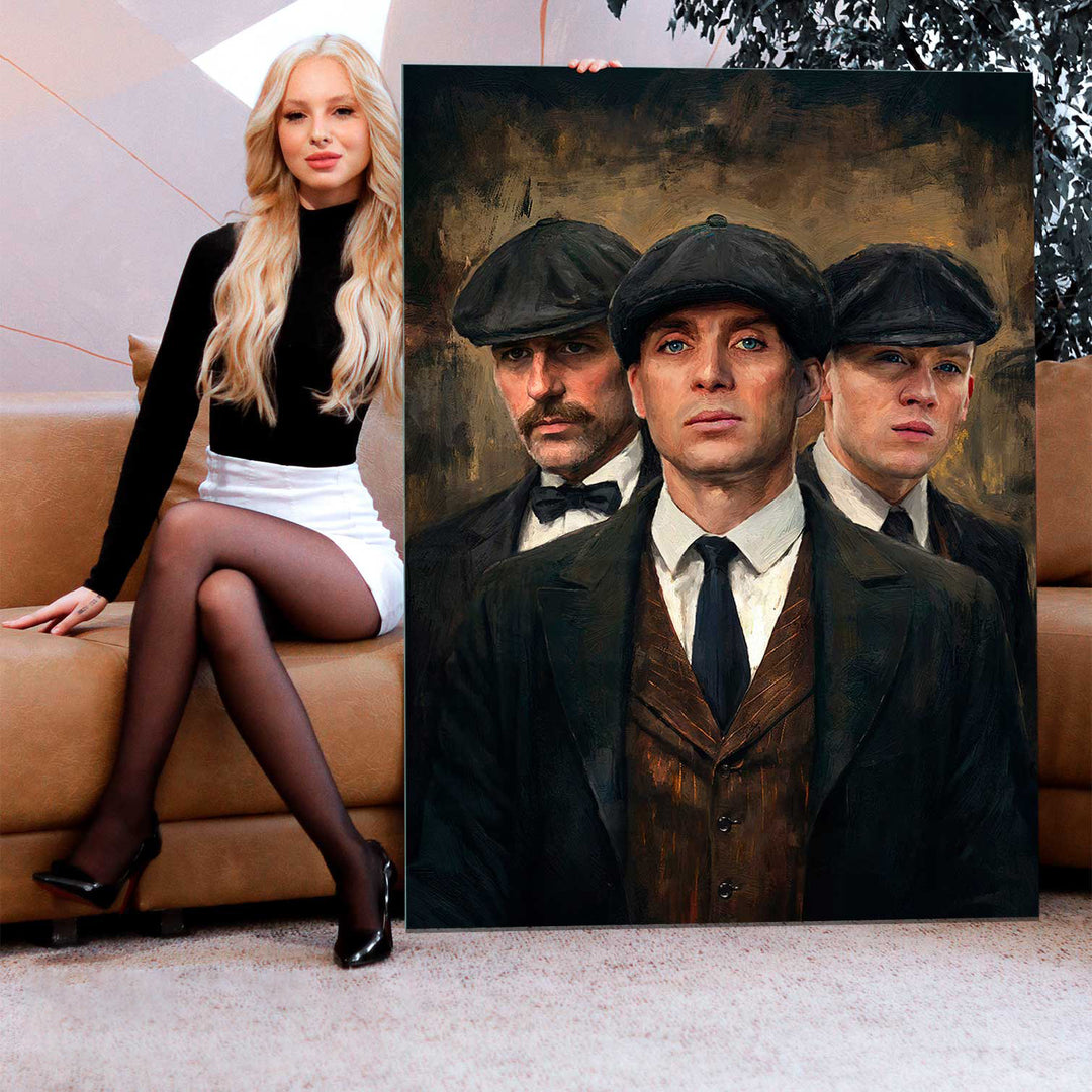 Shelby Brothers Peaky Blinders Painting