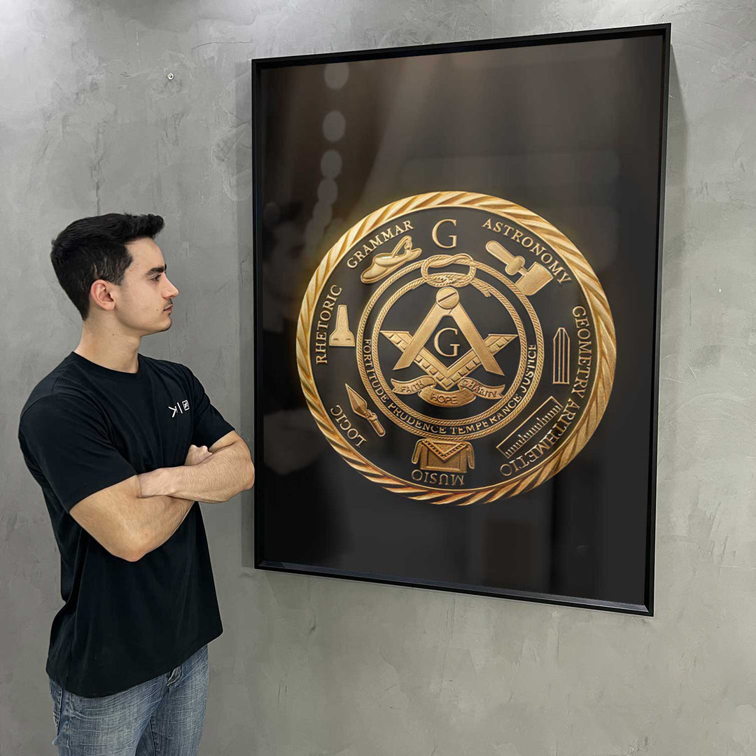 Freemasonry Medal Frame