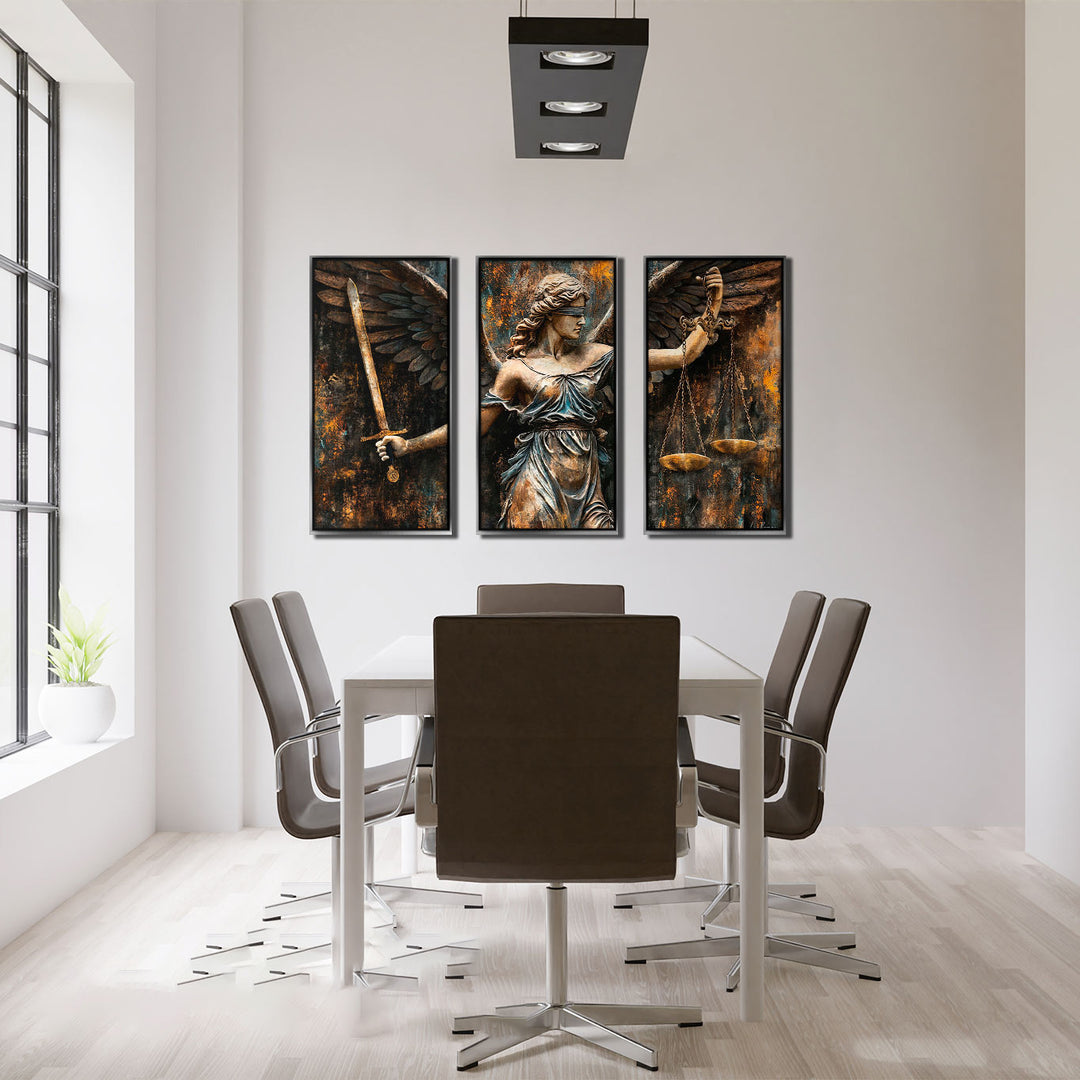 Angel of Justice Frame - Goddess Themis