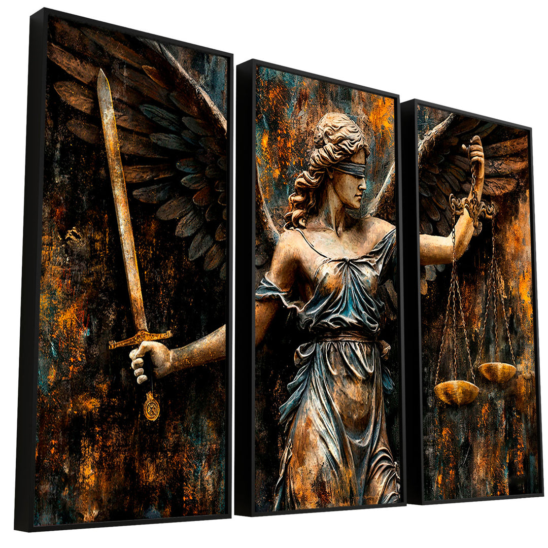 Angel of Justice Frame - Goddess Themis
