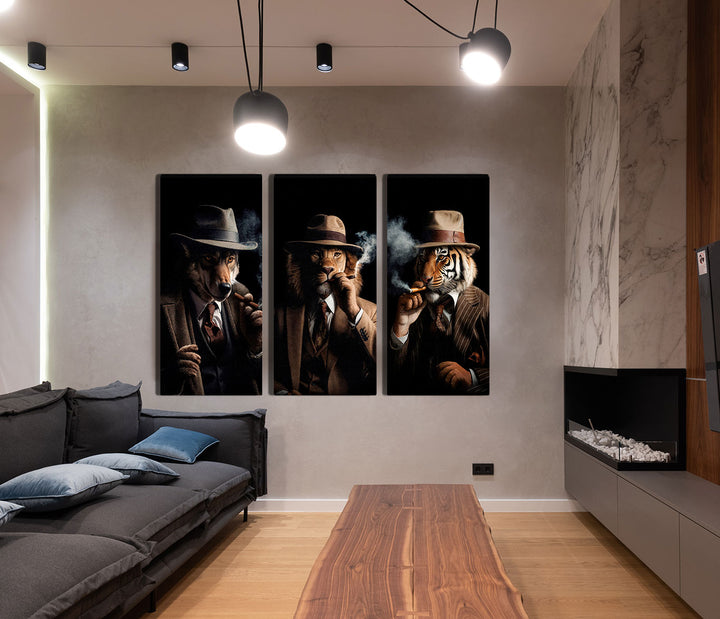 Gangster Animals Wall Art