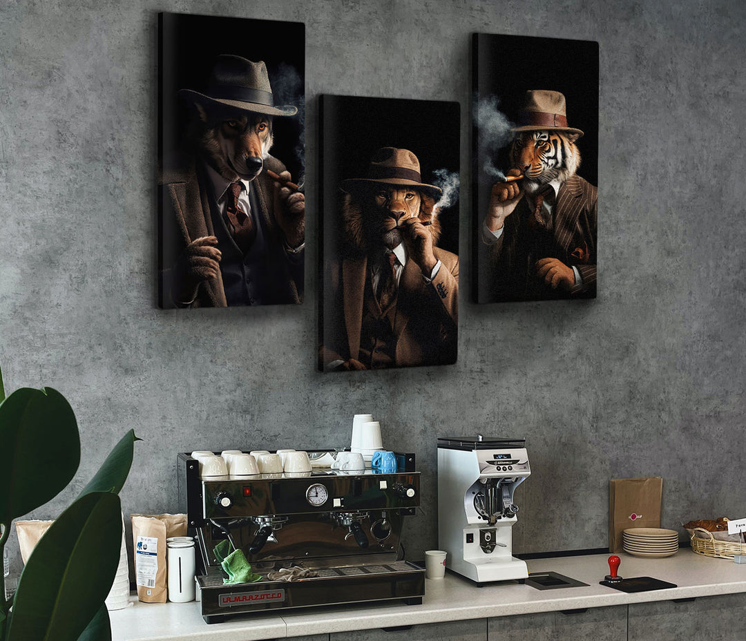 Gangster Animals Wall Art