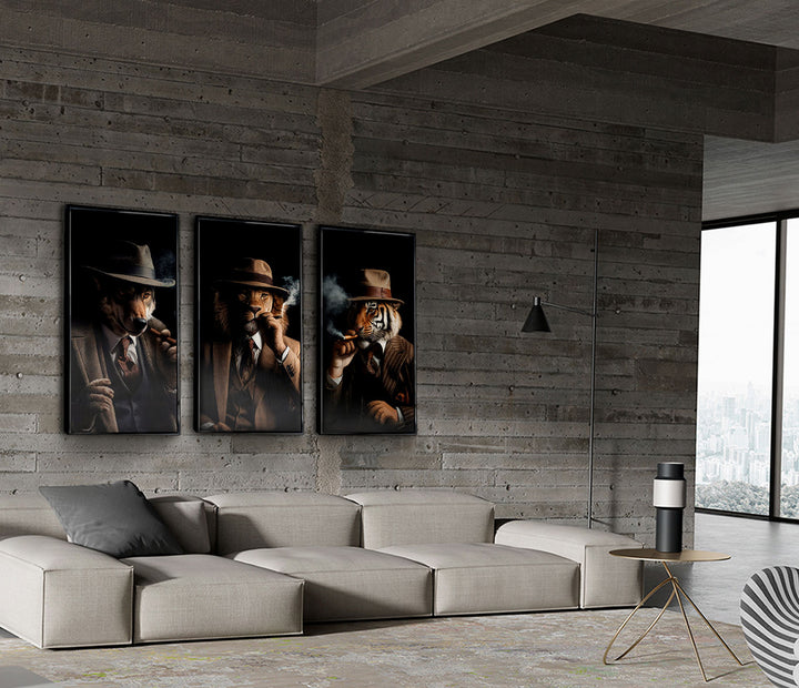 Gangster Animals Wall Art