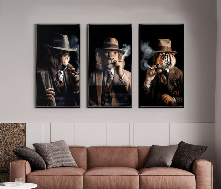 Gangster Animals Wall Art