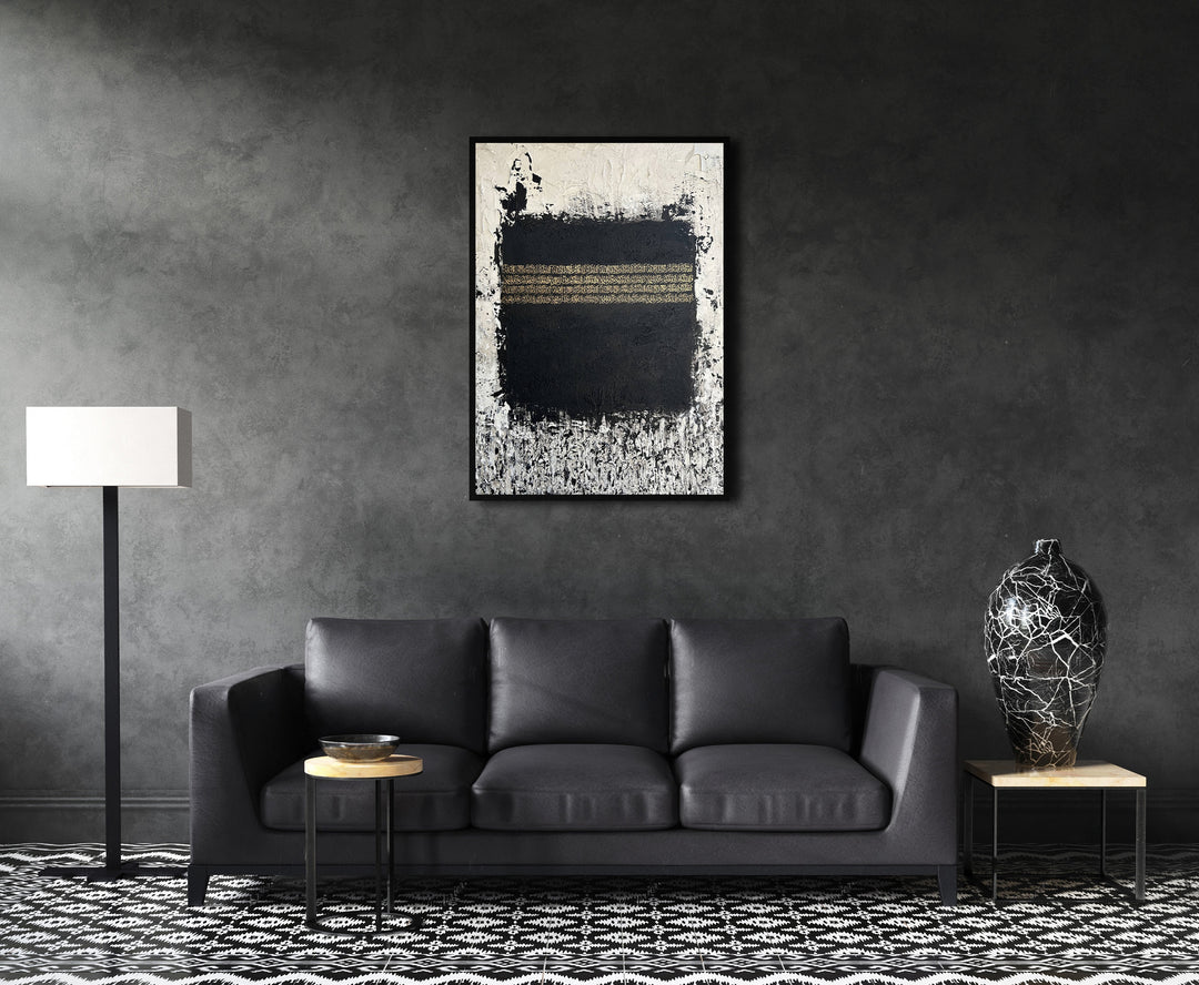 Holy Kaaba The Masses – Abstract Islamic Wall Art