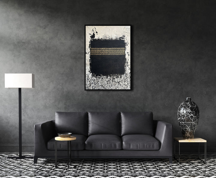 Holy Kaaba The Masses – Abstract Islamic Wall Art
