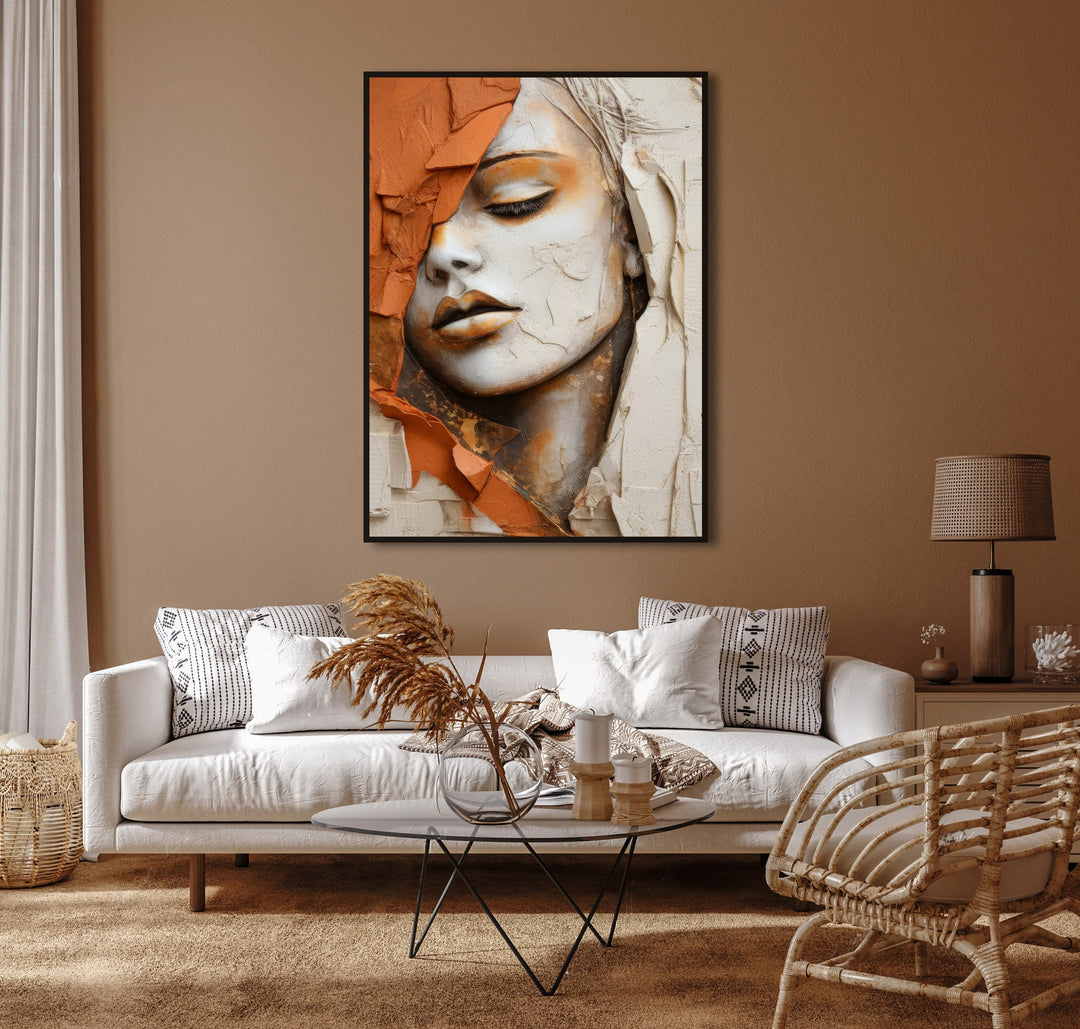 Abstract Woman Face