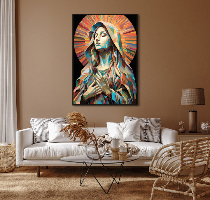 Mother Mary Sacred Painting