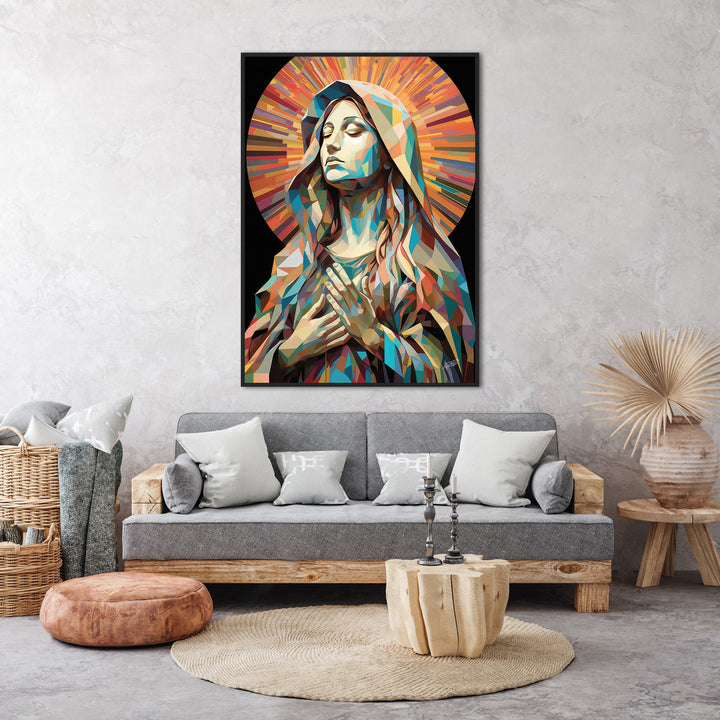 Mother Mary Sacred Painting