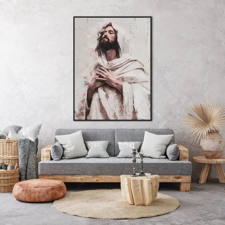 Abstract Jesus Wall Art