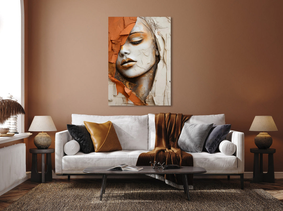 Abstract Woman Face