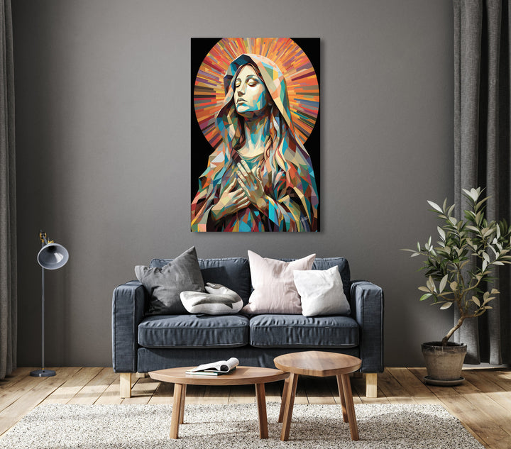 Mother Mary Sacred Painting