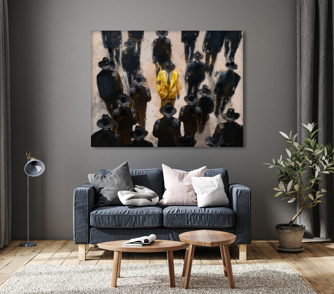 Success Canvas Print Motivational Office Decor