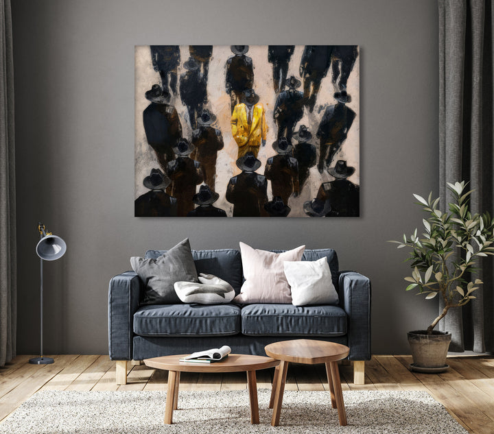 Success Canvas Print Motivational Office Decor