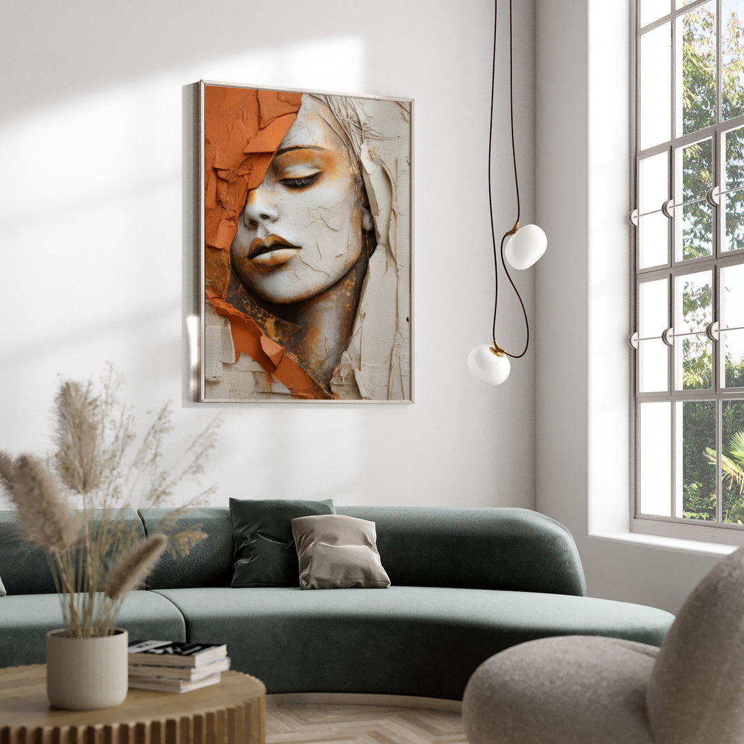 Abstract Woman Face