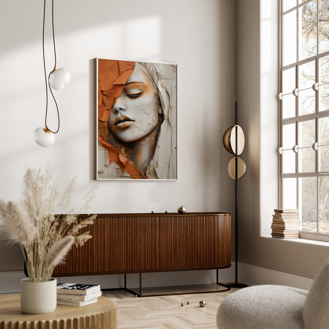 Abstract Woman Face