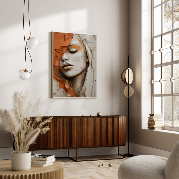 Abstract Woman Face