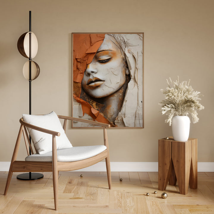 Abstract Woman Face