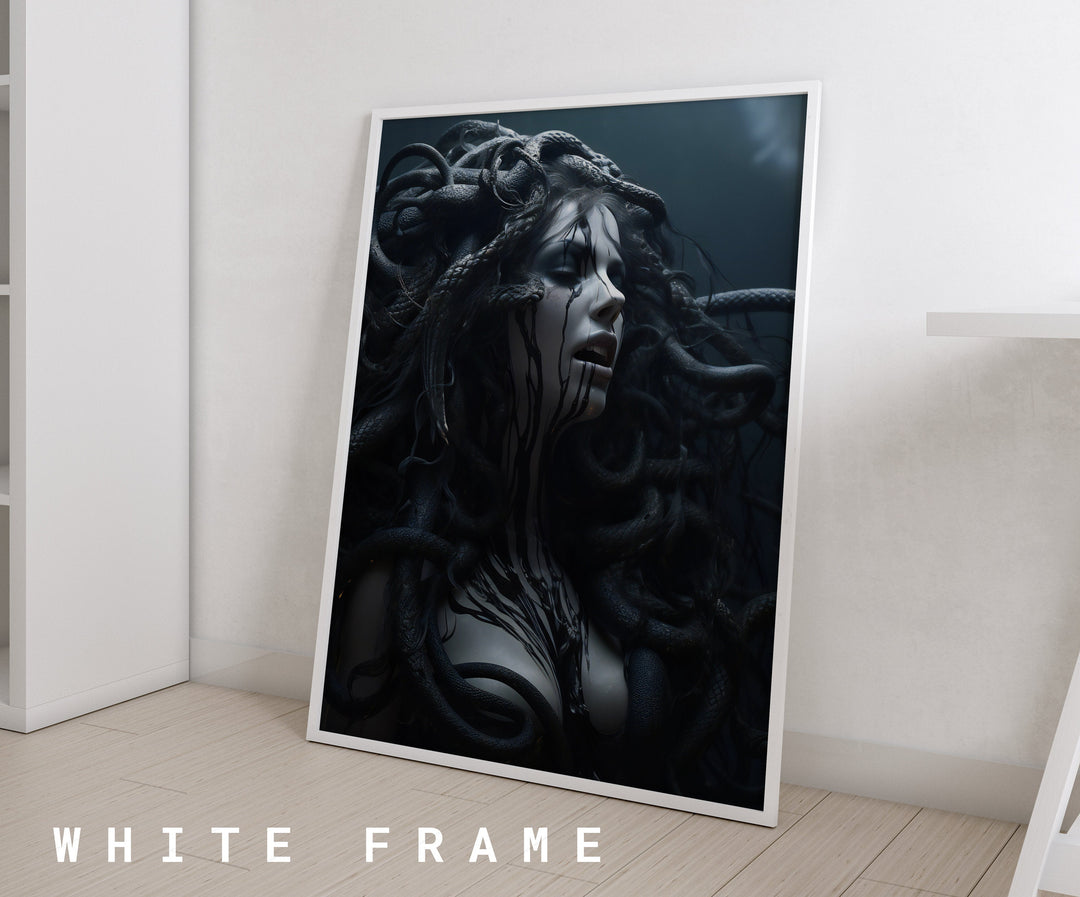Premium wall art: Medusa Greek mythology canvas print