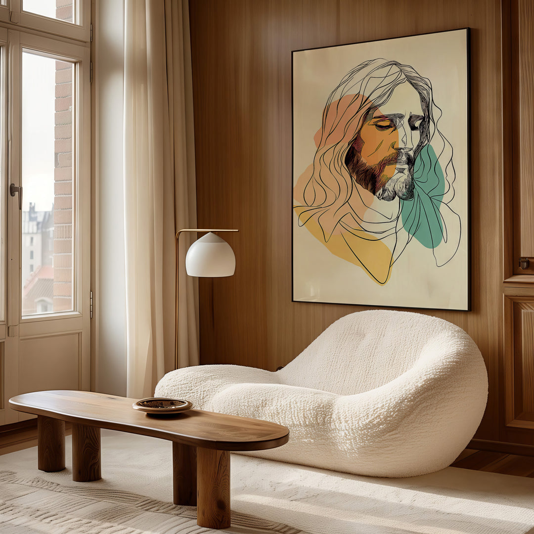 Boho Style Jesu Wall Art