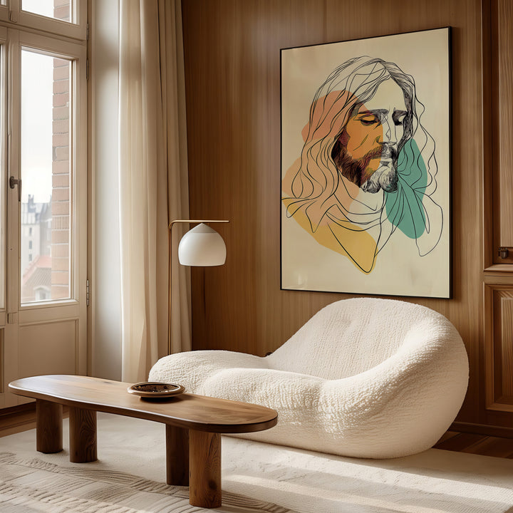 Boho Style Jesu Wall Art
