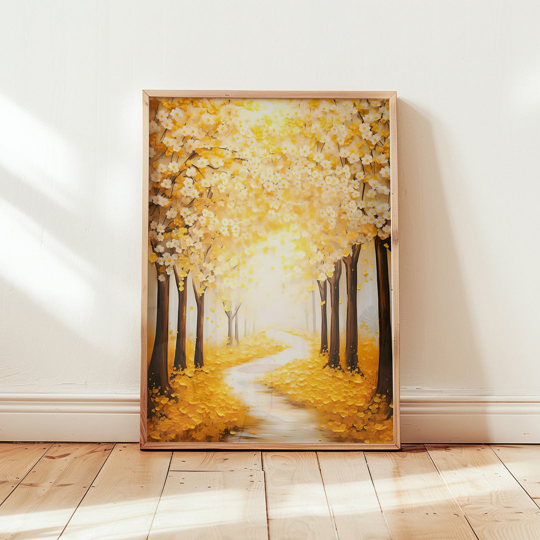 Abstract Golden Tree Of Life