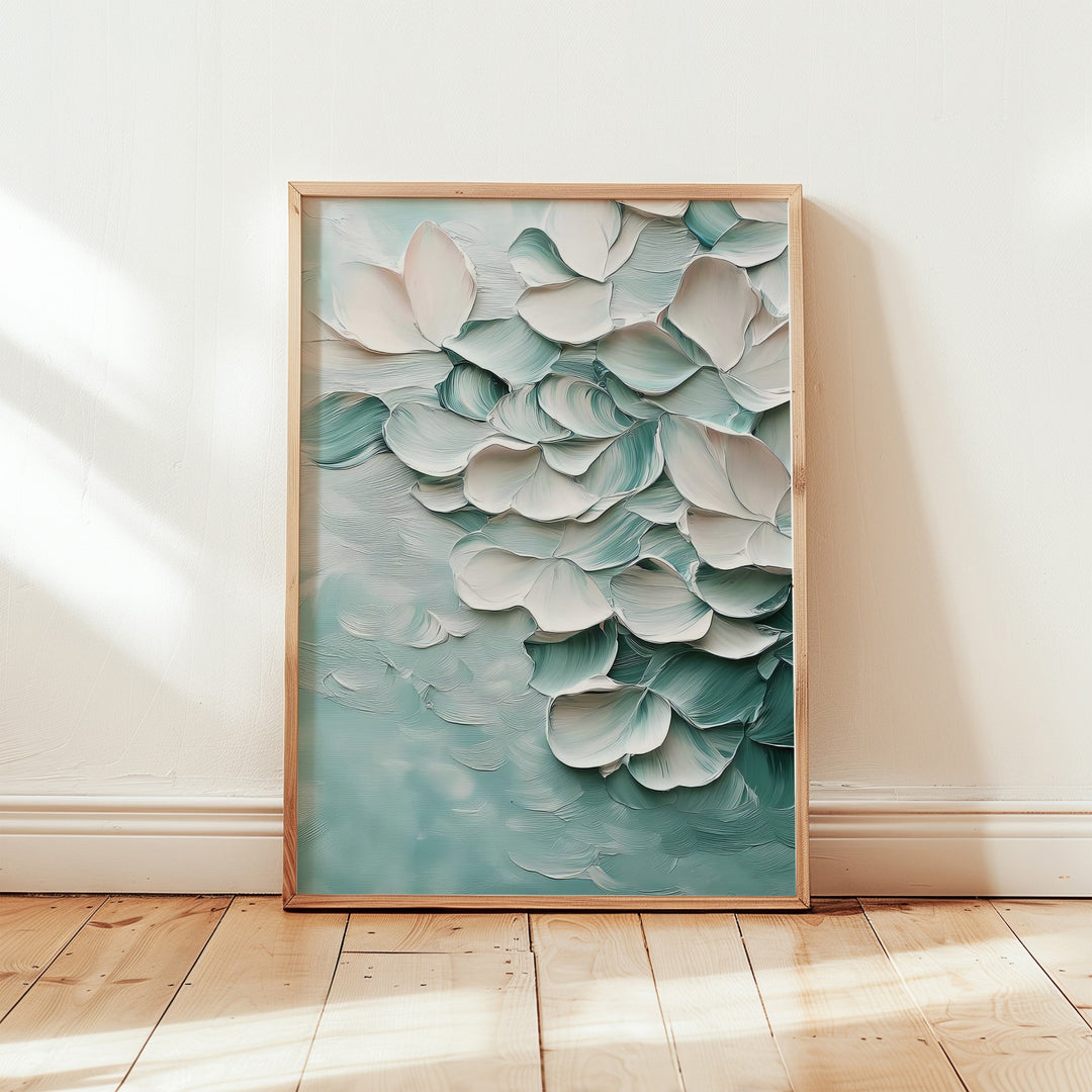 Abstract Floral Wall Art