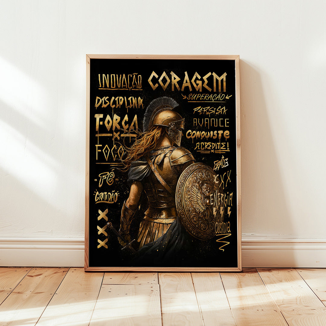 Spartan Graffiti Wall Art