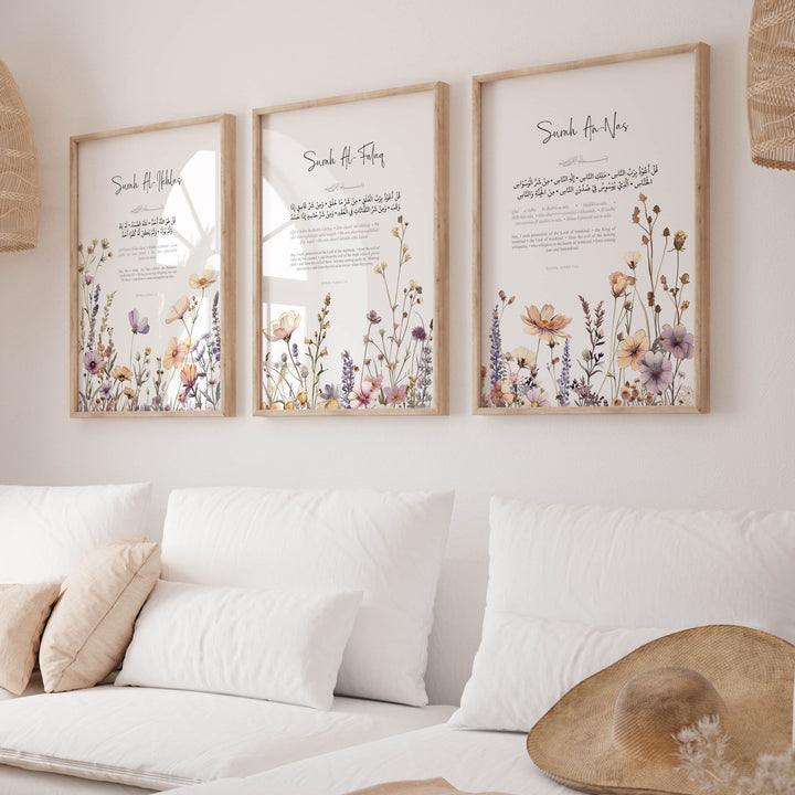 3 Quls wall decor for home