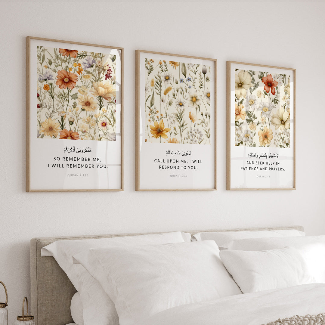 Muslim home decor Islamic posters