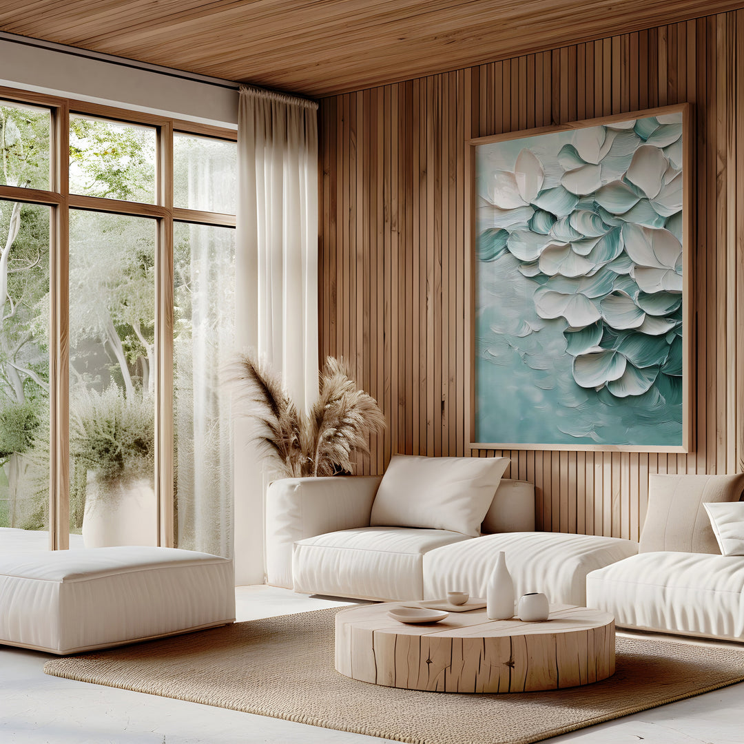 Abstract Floral Wall Art