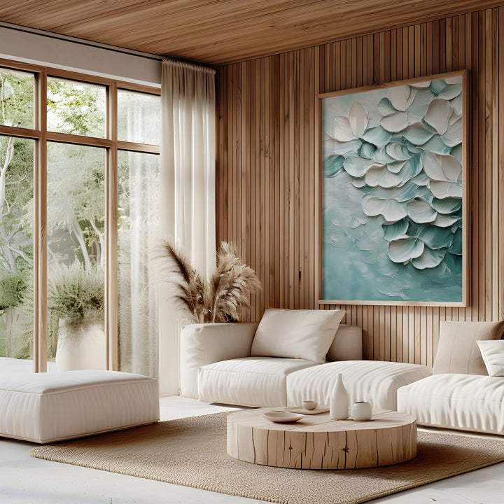 Abstract Floral Wall Art