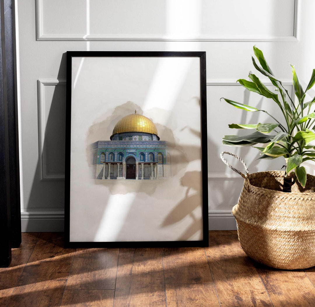 Ramadan gift idea: elegant mosque art for home decor
