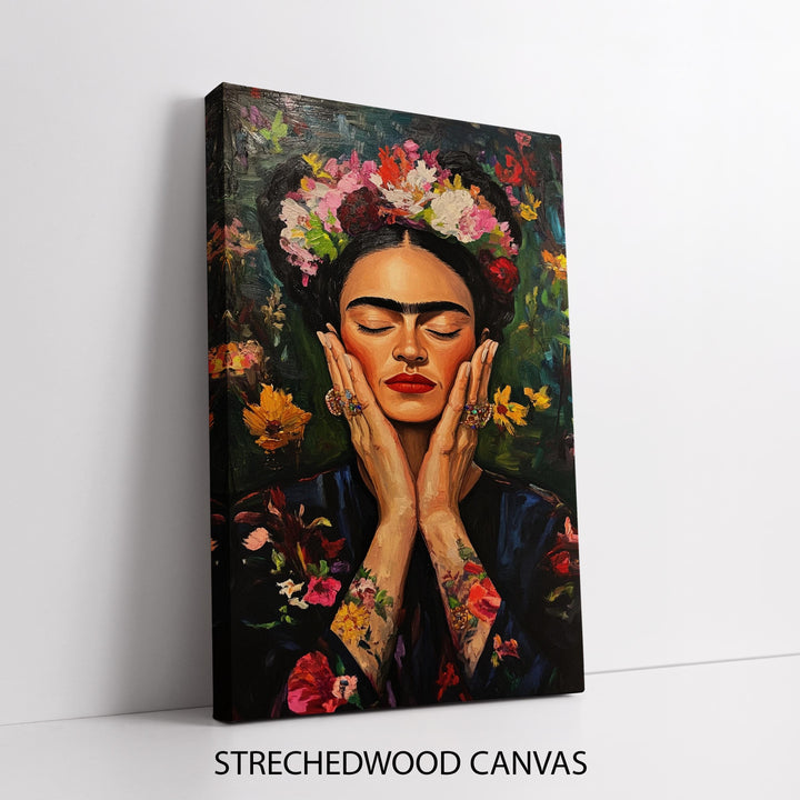 Gallery-wrapped canvas edge view, ready to hang