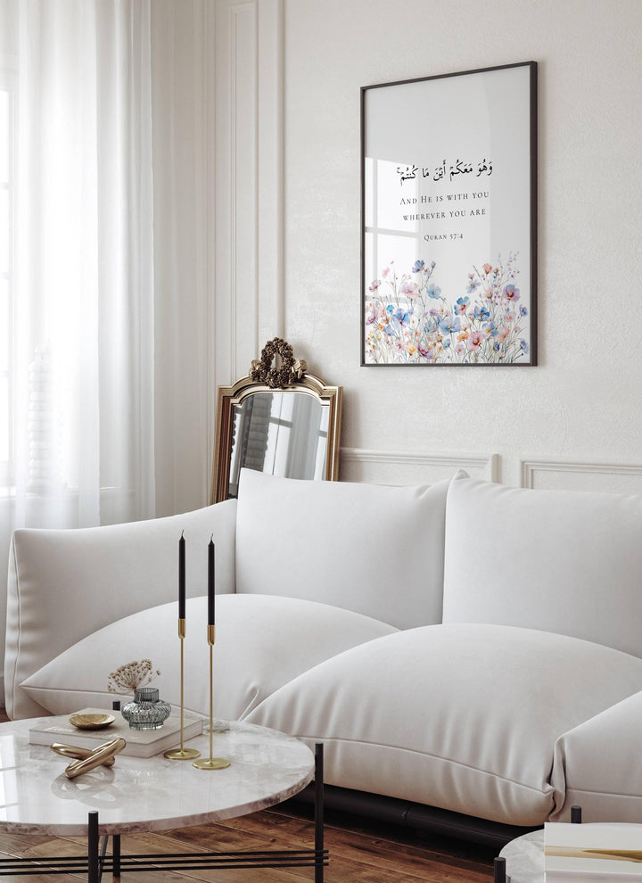 Soft, elegant color palette suitable for modern living rooms