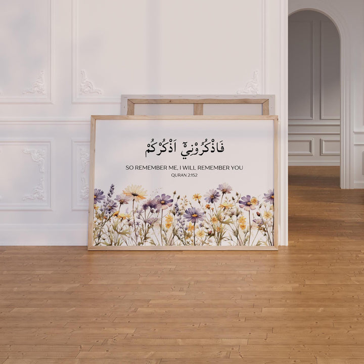 Elegant Arabic script on wall art designed for living spaces