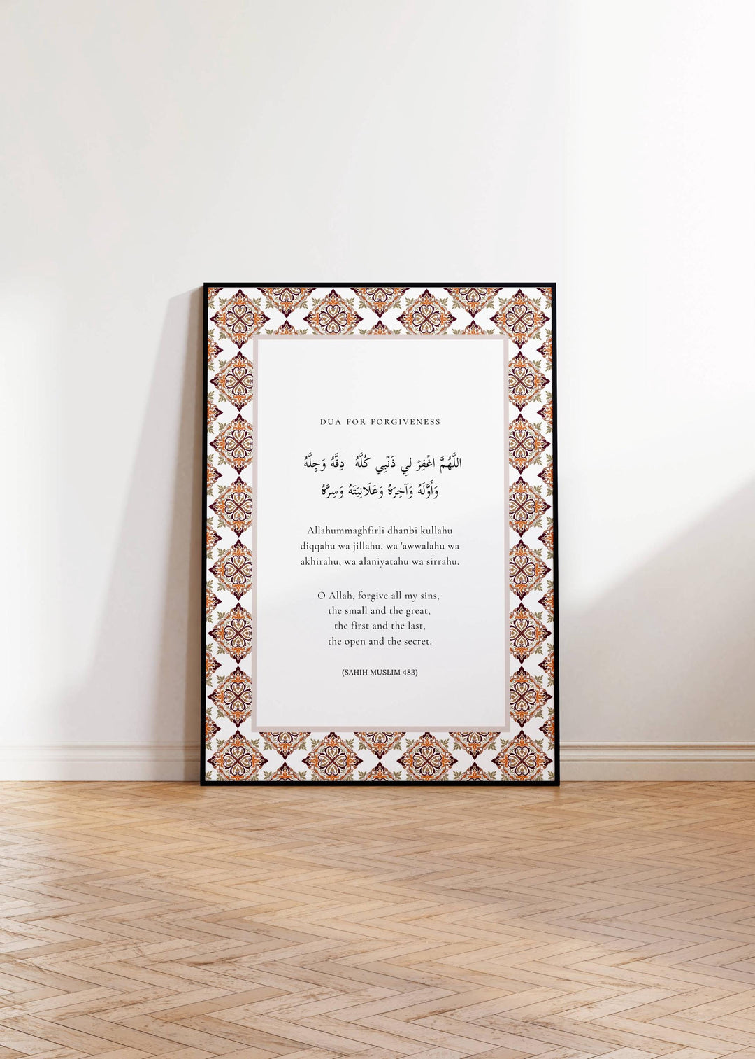 Premium print on archival paper for durable wall decor
