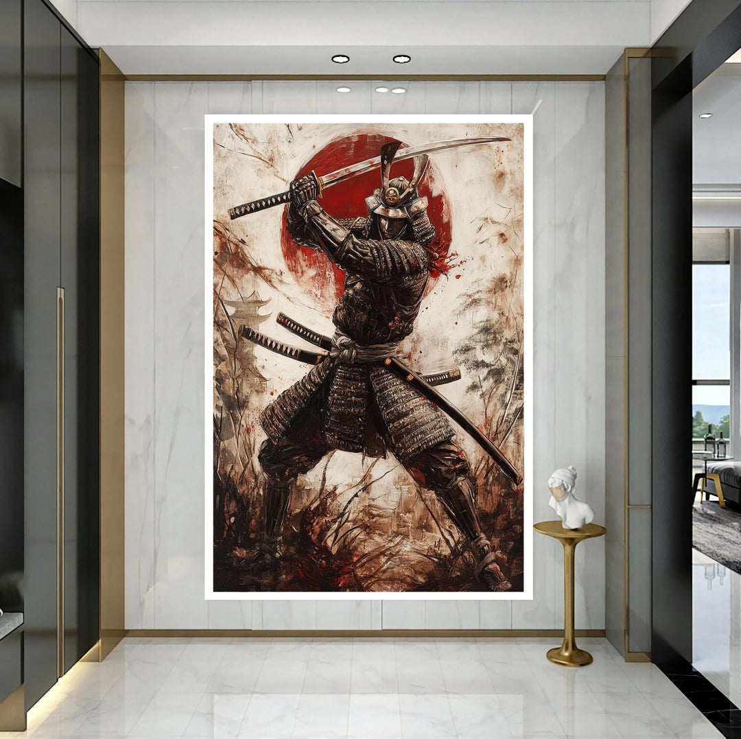 Premium gallery-wrapped canvas with fade-resistant inks