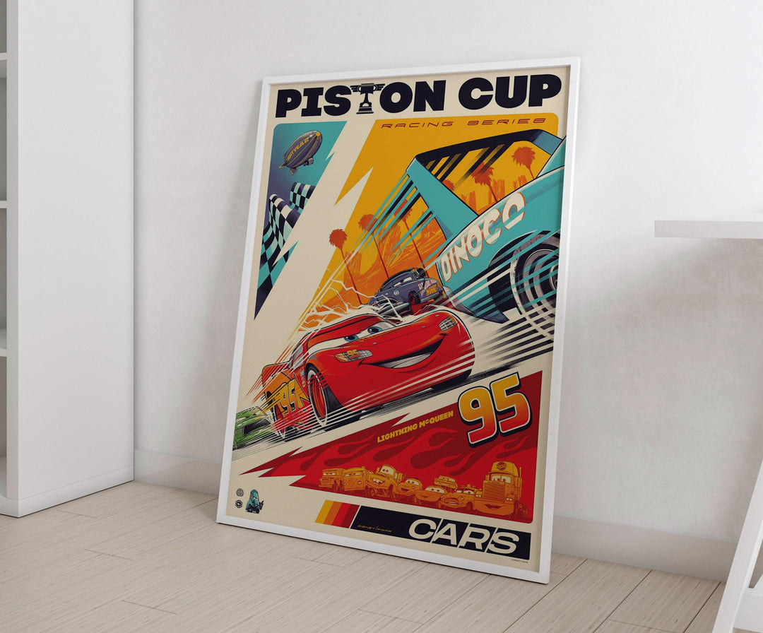 Cars Movie Poster – Lightning McQueen