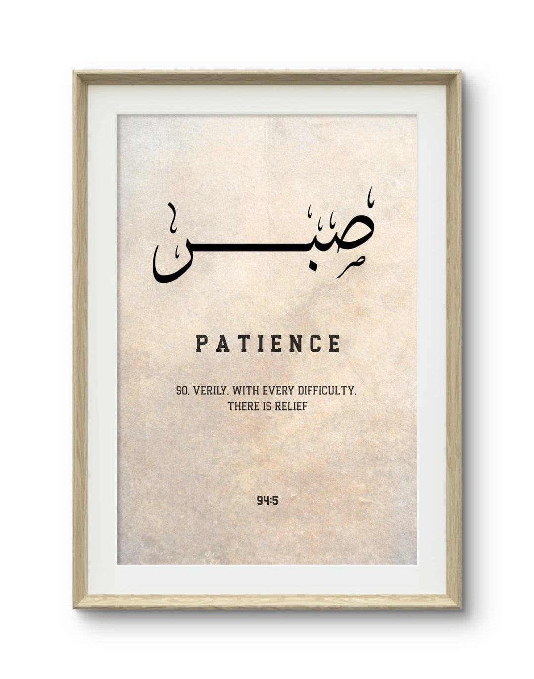 Balanced tri-panel wall decor emphasizing script and negative space